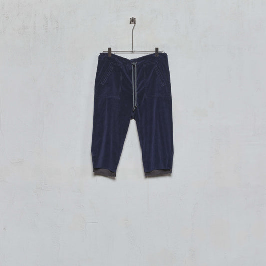 Anecho Men's Drawstring Trouser in Corduroy with Cashmere Lining