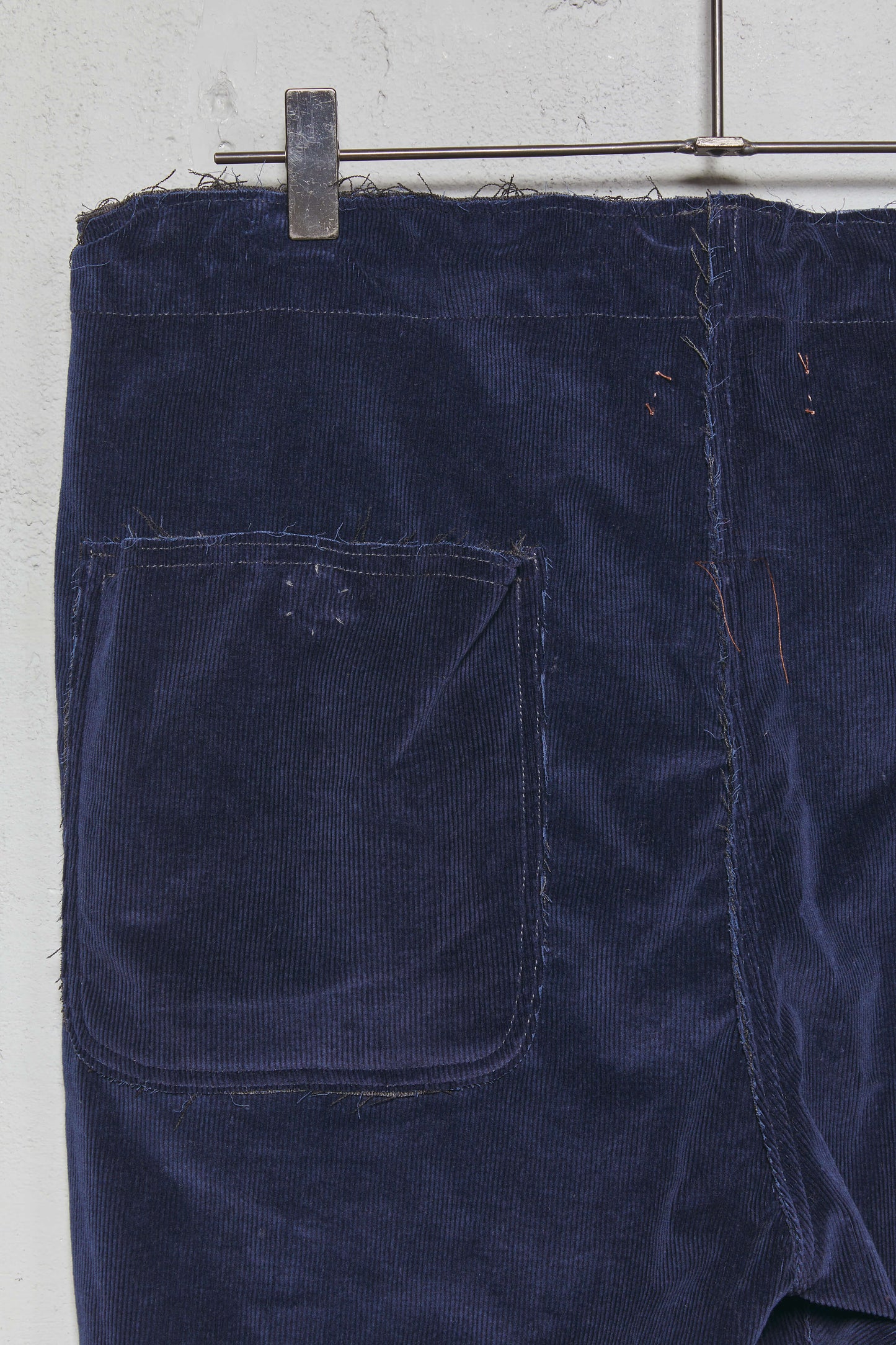 Anecho Men's Drawstring Trouser in Corduroy with Cashmere Lining