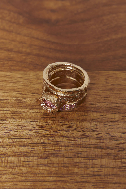 Alice Waese Pink Sapphire Bellatrix Ring