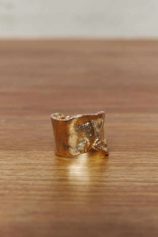 Alice Waese Merope Ring with Pink Diamonds