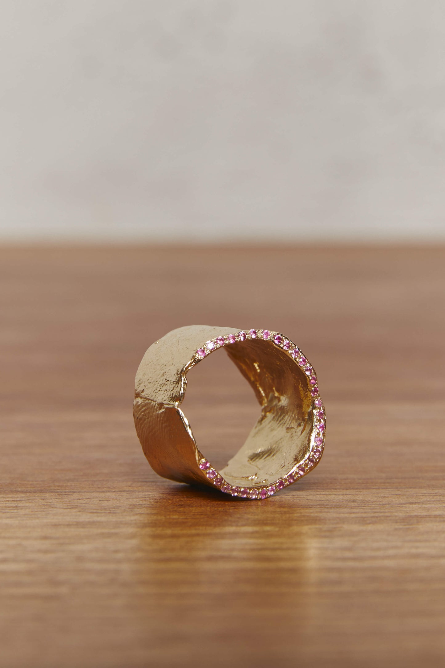Alice Waese Merope Ring with Pink Diamonds