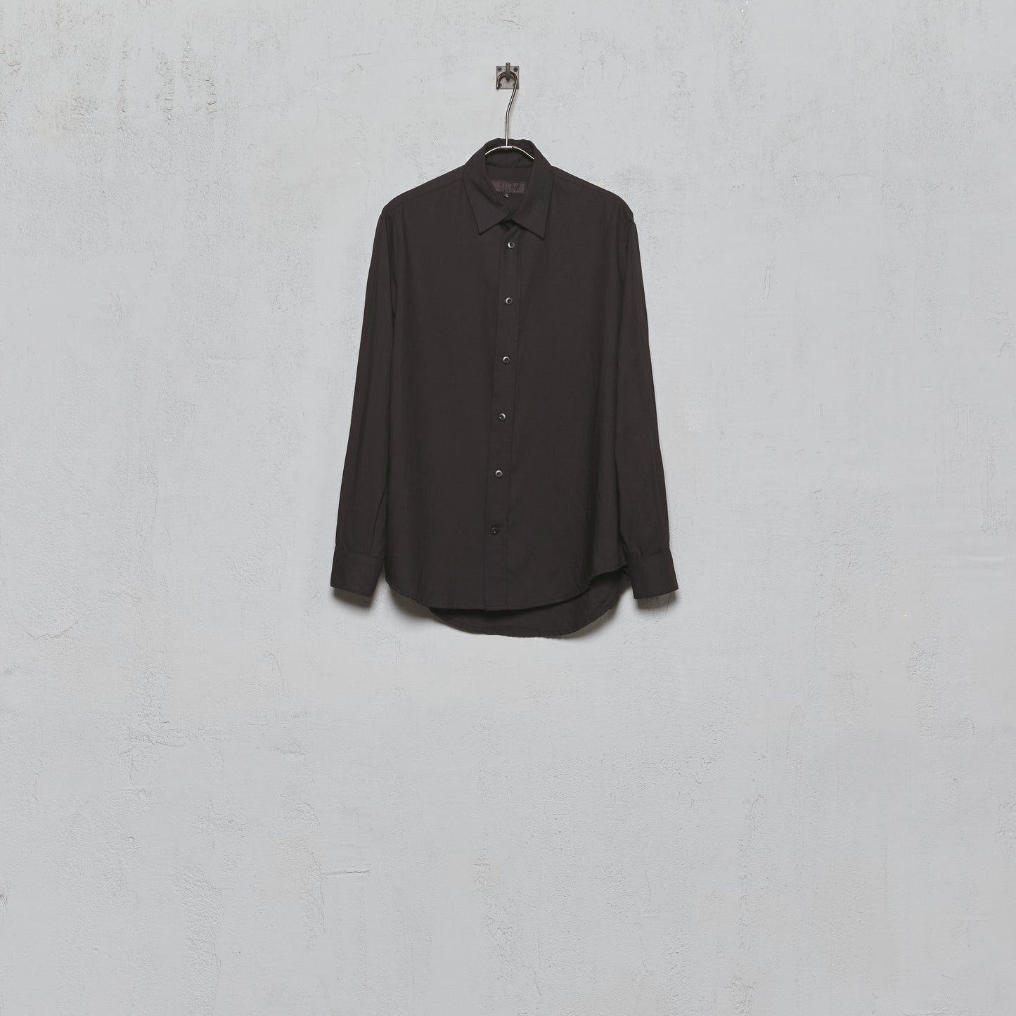 Geoffrey B. Small Men's Tailored Shirt in Piacenza 1733 Alashan Breath Cashmere