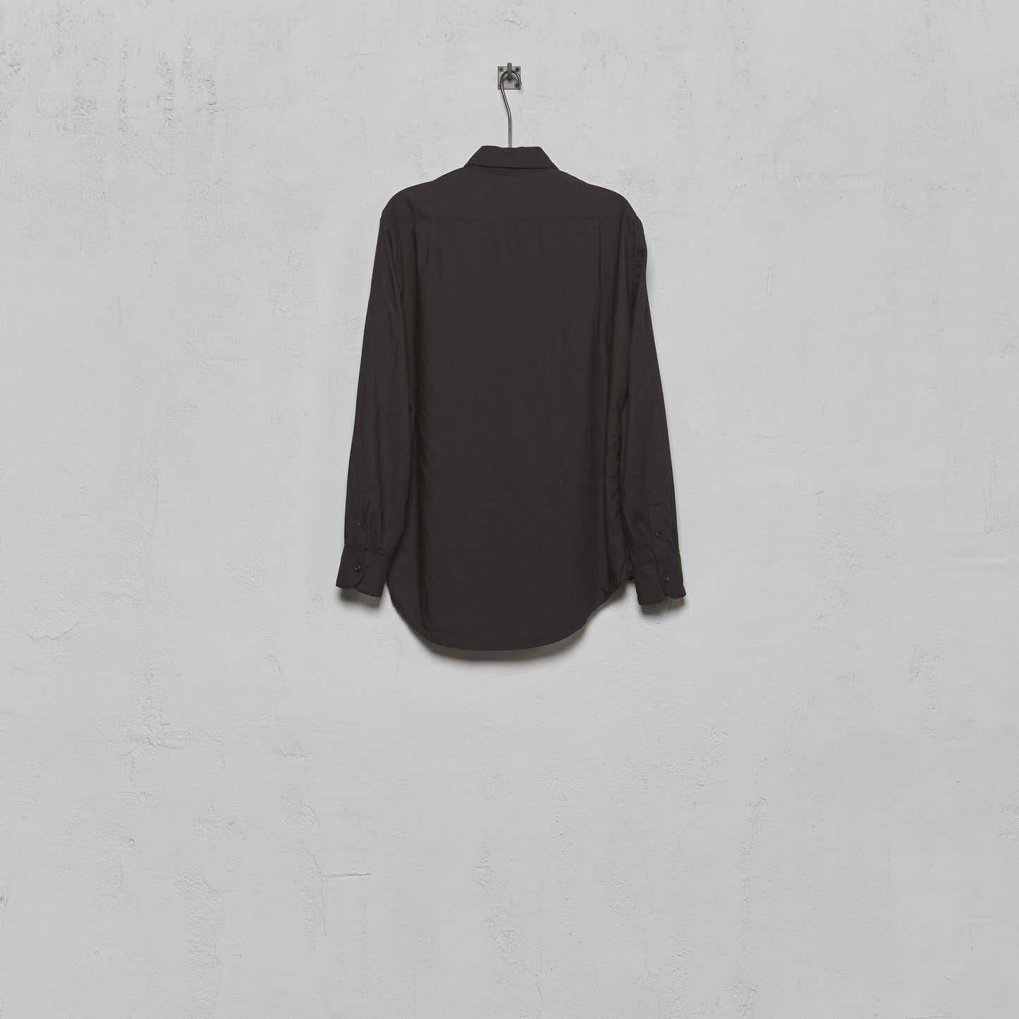 Geoffrey B. Small Men's Tailored Shirt in Piacenza 1733 Alashan Breath Cashmere