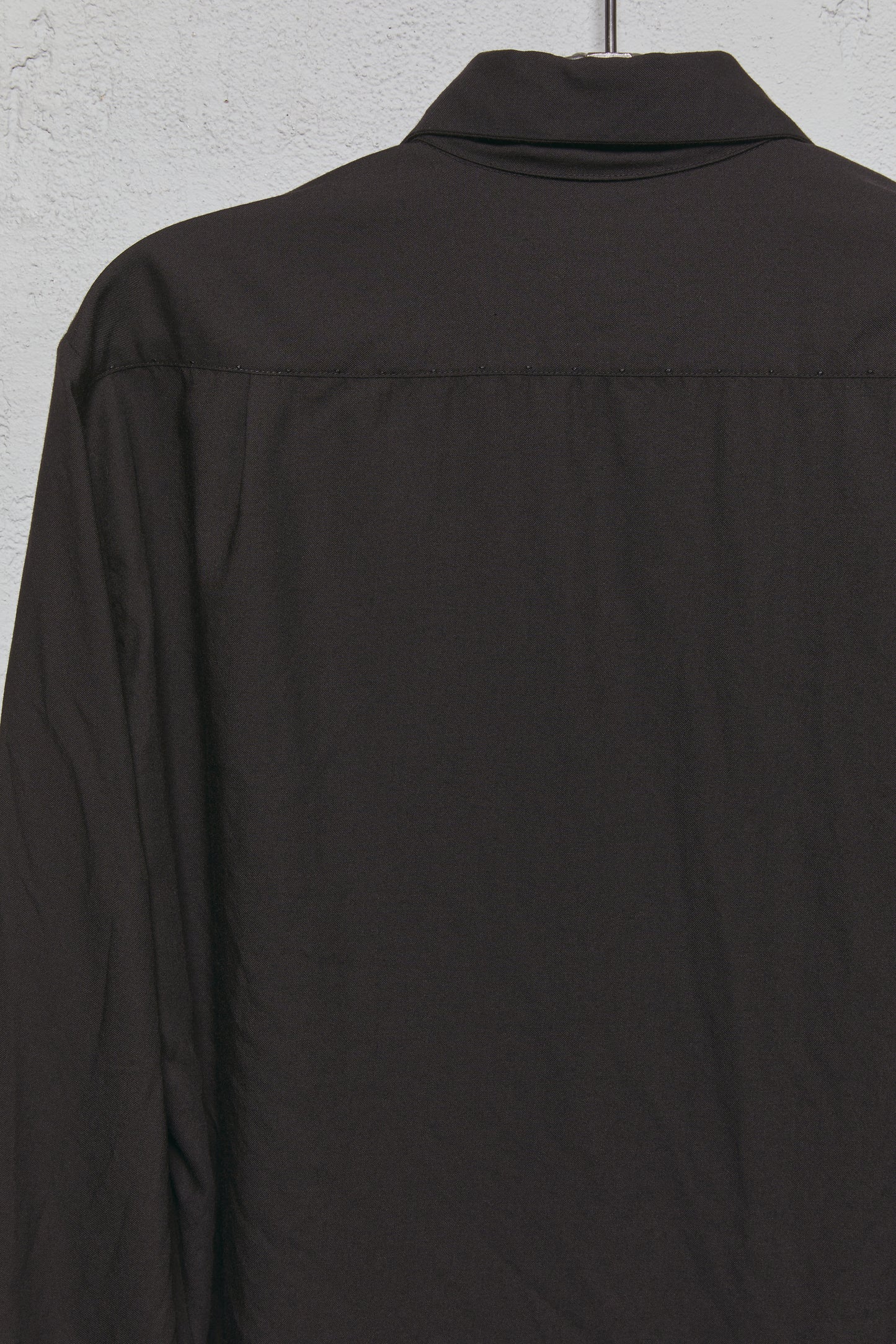 Geoffrey B. Small Men's Tailored Shirt in Piacenza 1733 Alashan Breath Cashmere