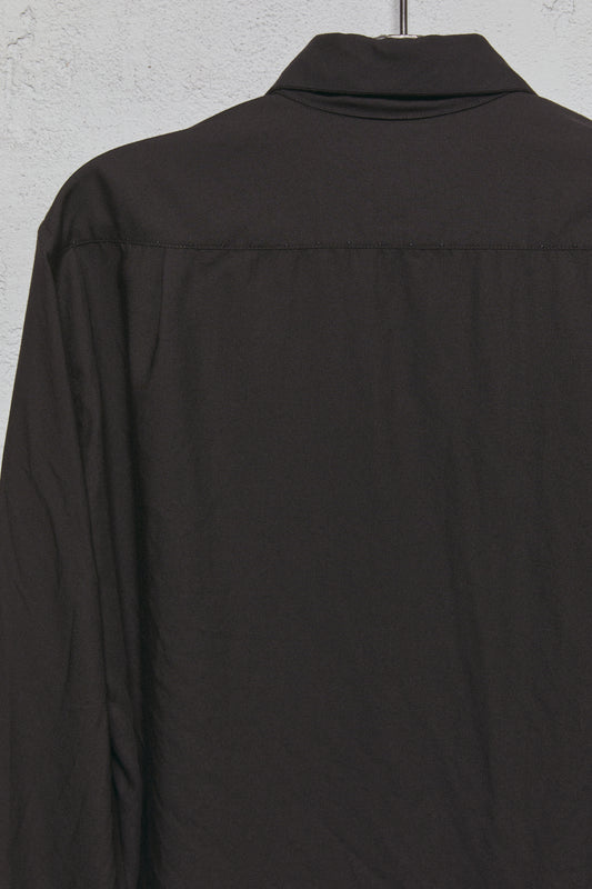 Geoffrey B. Small Men's Tailored Shirt in Piacenza 1733 Alashan Breath Cashmere