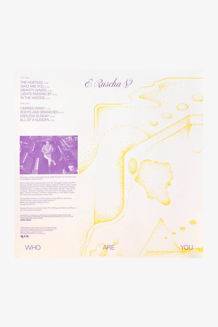 E Ruscha V - Who Are You