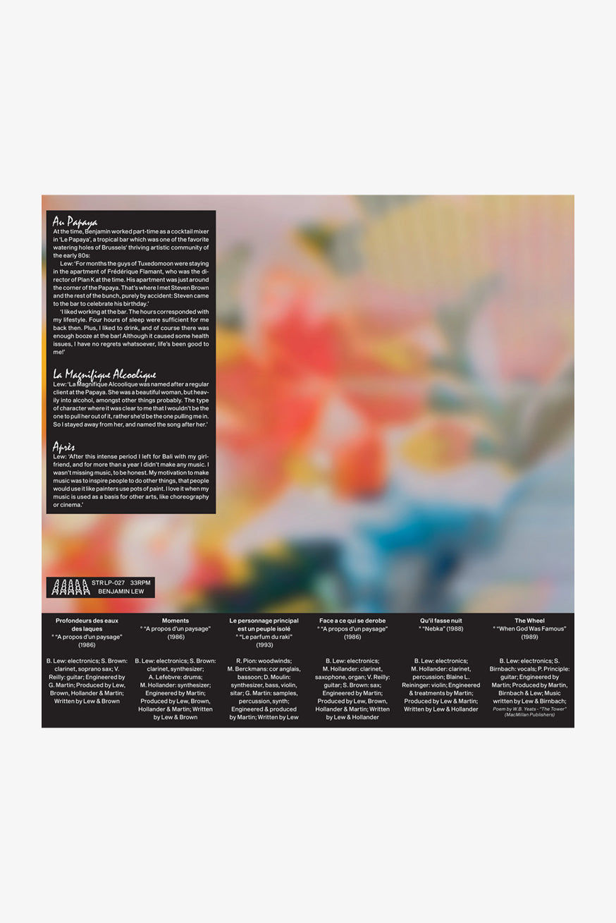 Benjamin Lew - Le personnage principal est un peuple isolé