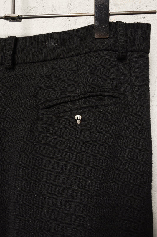 Geoffrey B. Small Men's Dart Bottom Trouser in La Colombina Silk