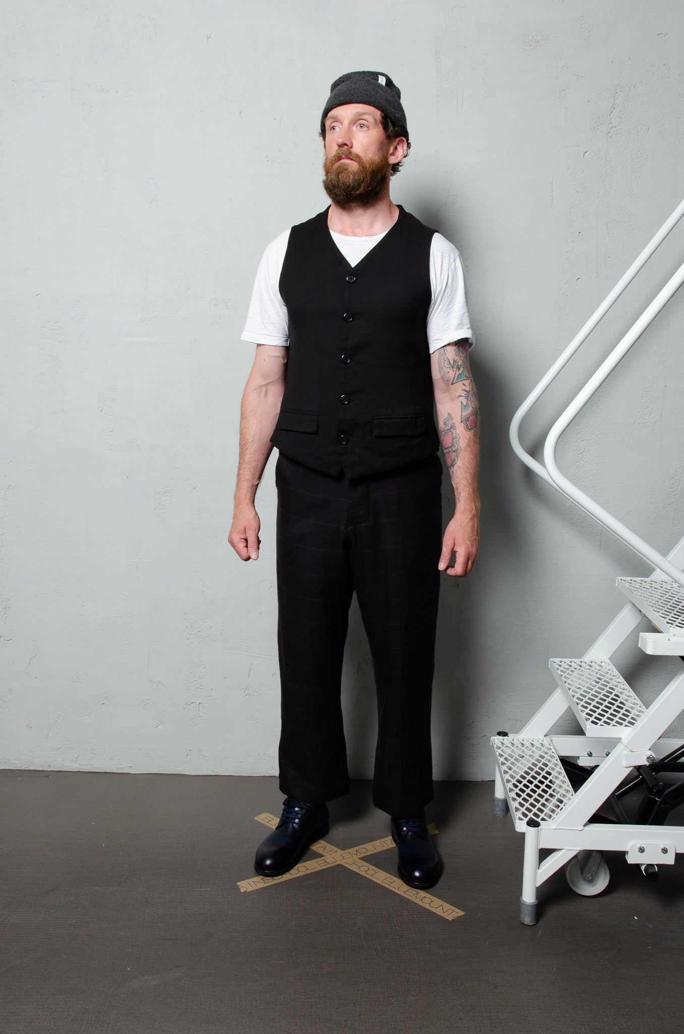 Geoffrey B. Small Men's 19th Century Waistcoat in Piacenza 1733 'Sublime' Wool