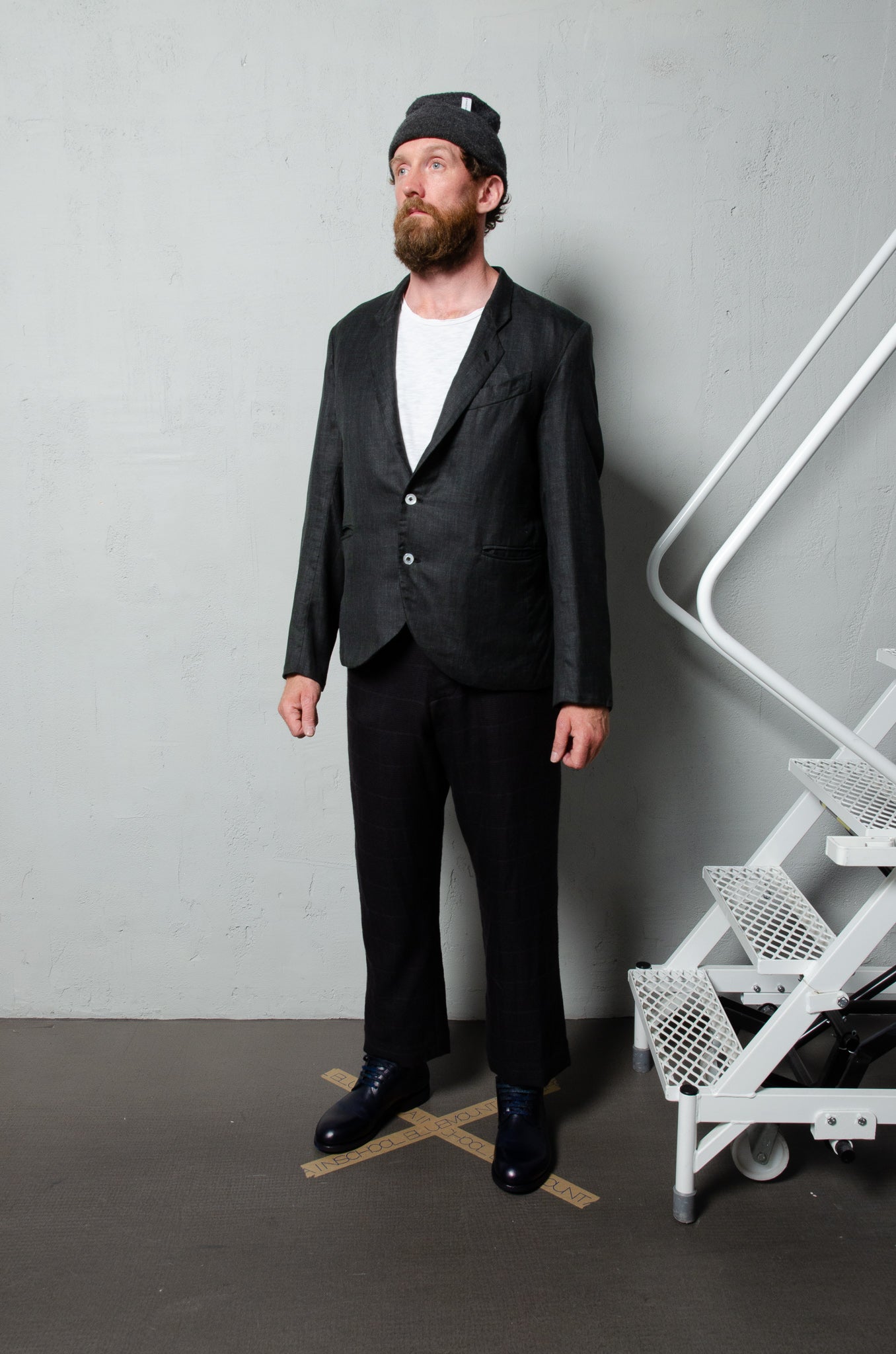 Geoffrey B. Small Men's SB Jacket in Piacenza 1733 Alashan Breeze Cashmere and Silk