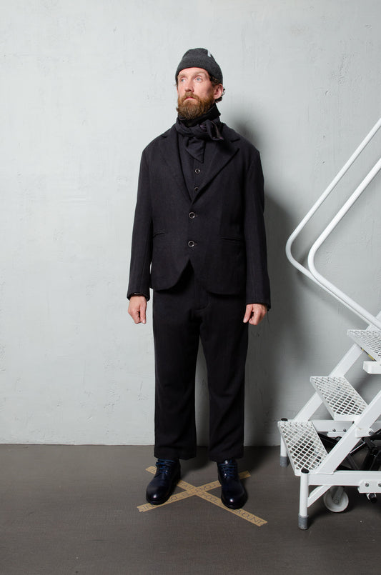 Geoffrey B. Small Men's SB 2 Button Jacket in Piacenza 1733 'Dunes' Pure Baby Camel