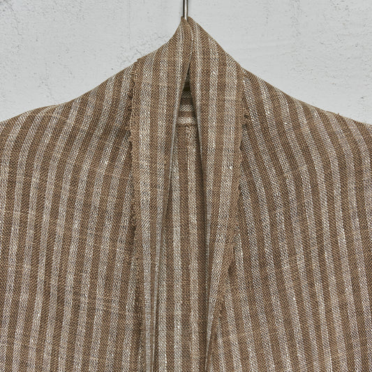 Amy Revier Arne Coat in Handwoven Silk