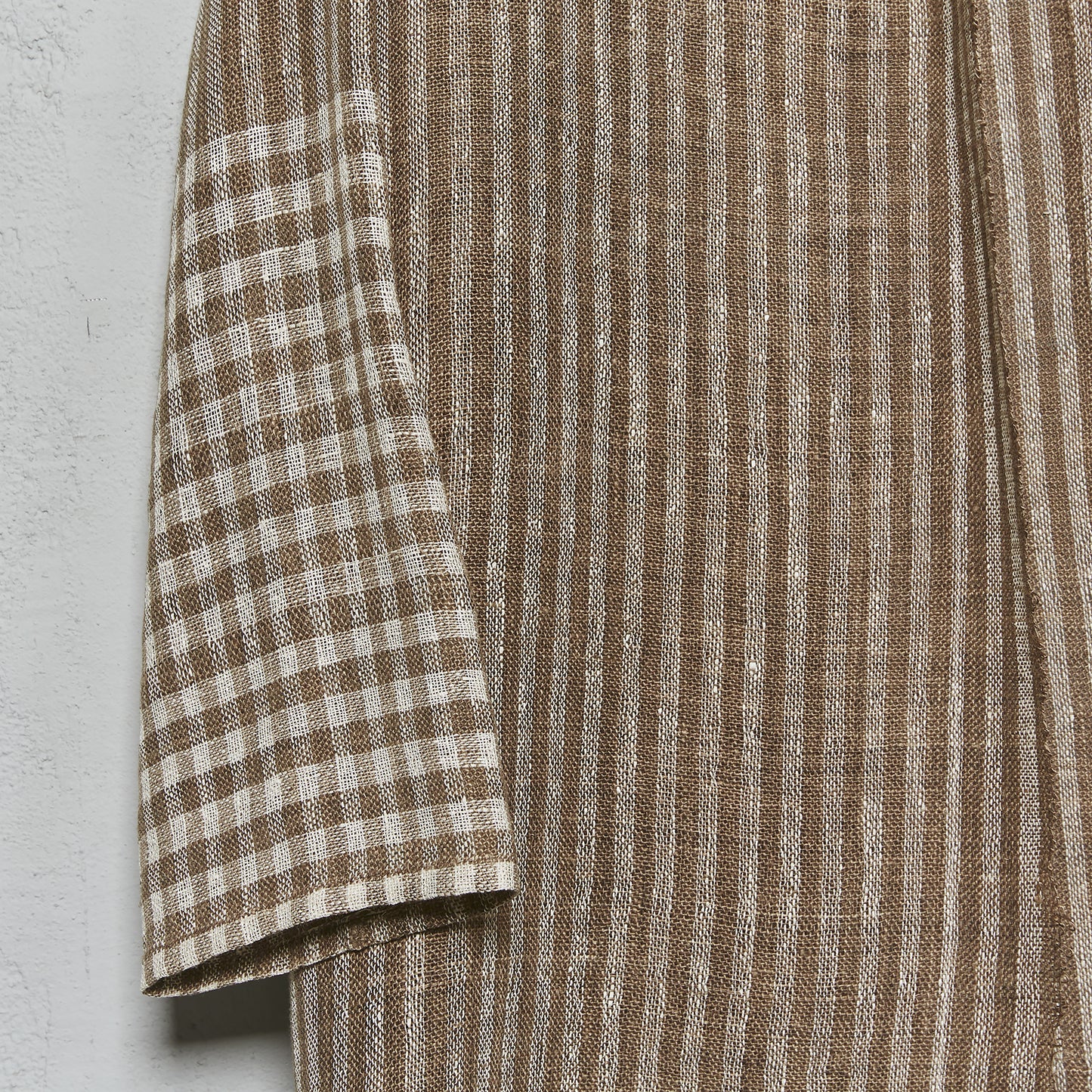 Amy Revier Arne Coat in Handwoven Silk