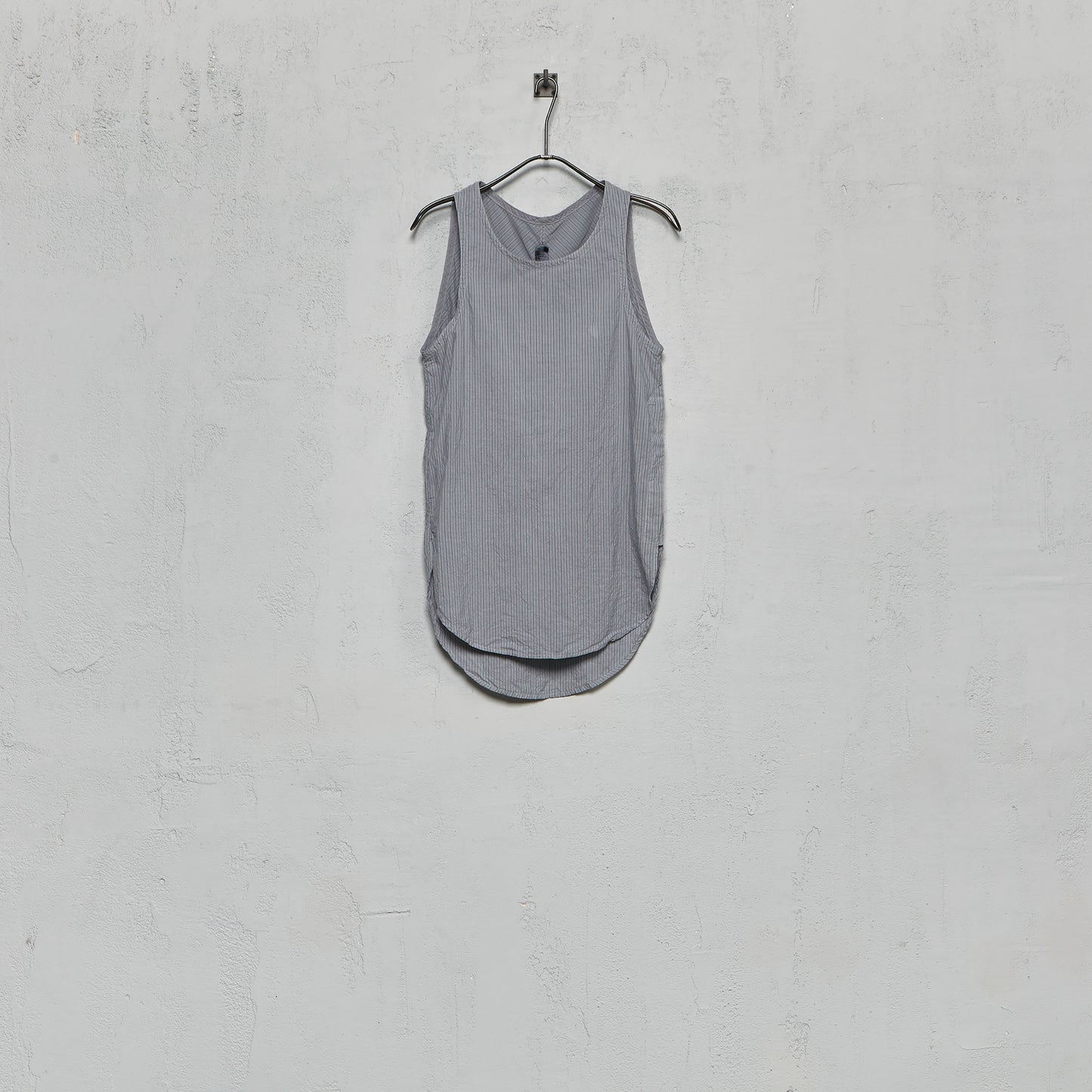 Geoffrey B. Small Men's Hidden Button Sleeveless Shirt in Parisotto Cotton