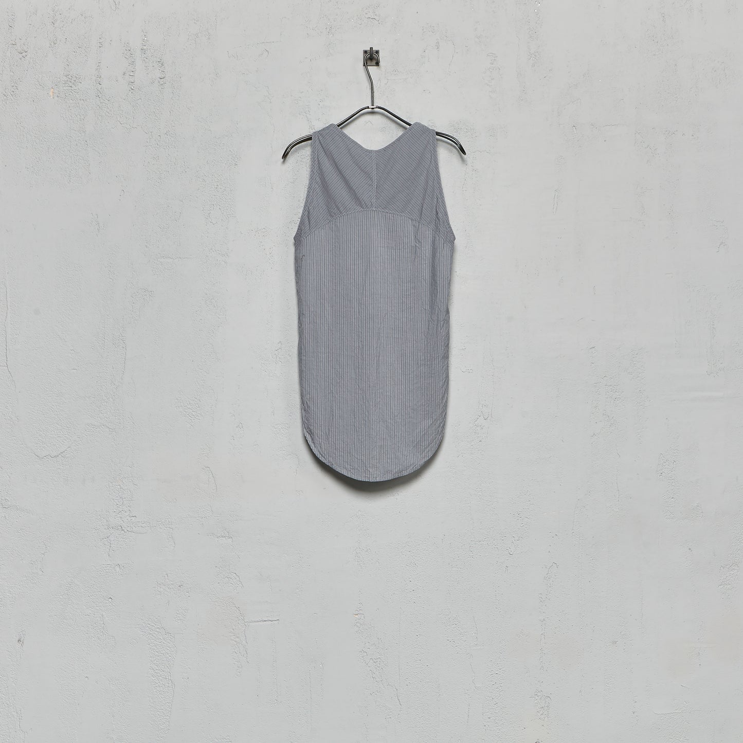 Geoffrey B. Small Men's Hidden Button Sleeveless Shirt in Parisotto Cotton