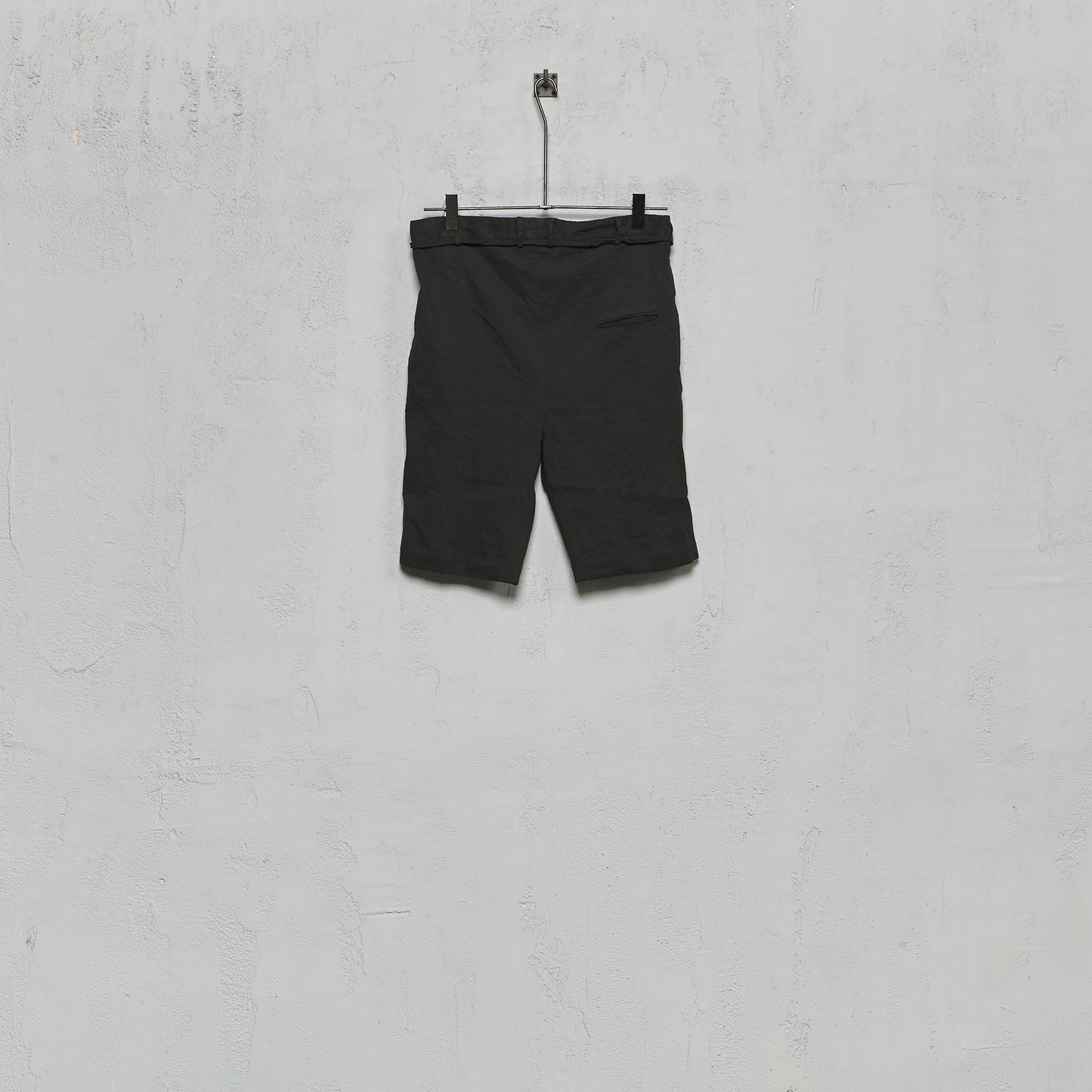 Geoffrey B. Small Men's Drawstring High Waist Shorts in Parisotto 'Dover' Linen and Cotton