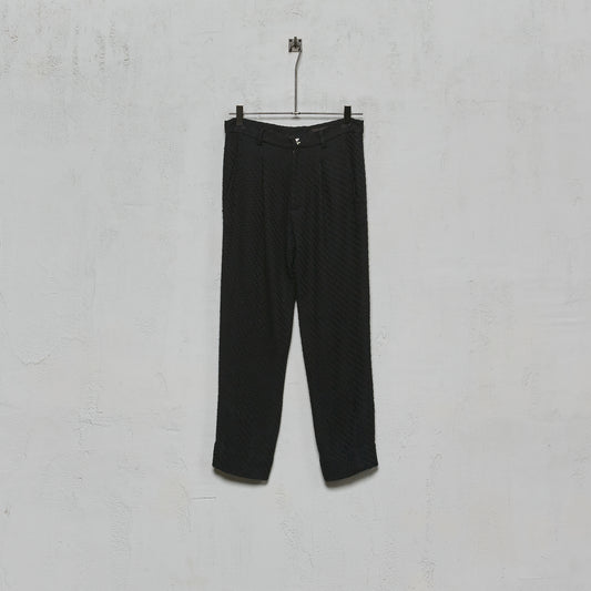 Geoffrey B. Small Men's Dart Bottom Trouser in La Colombina Cotton