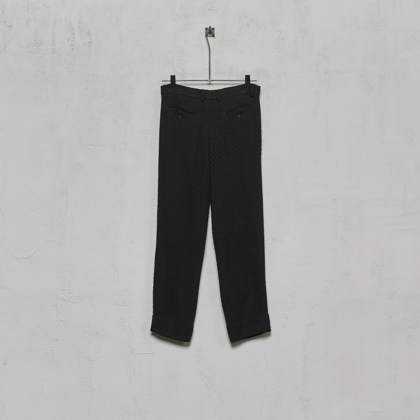 Geoffrey B. Small Men's Dart Bottom Trouser in La Colombina Cotton