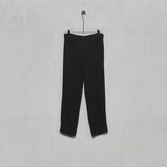 Geoffrey B. Small Men's Dart Bottom Trouser in La Colombina Cotton