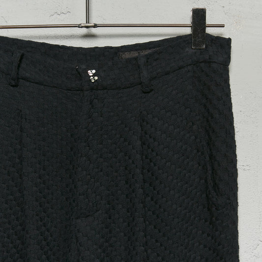 Geoffrey B. Small Men's Dart Bottom Trouser in La Colombina Cotton