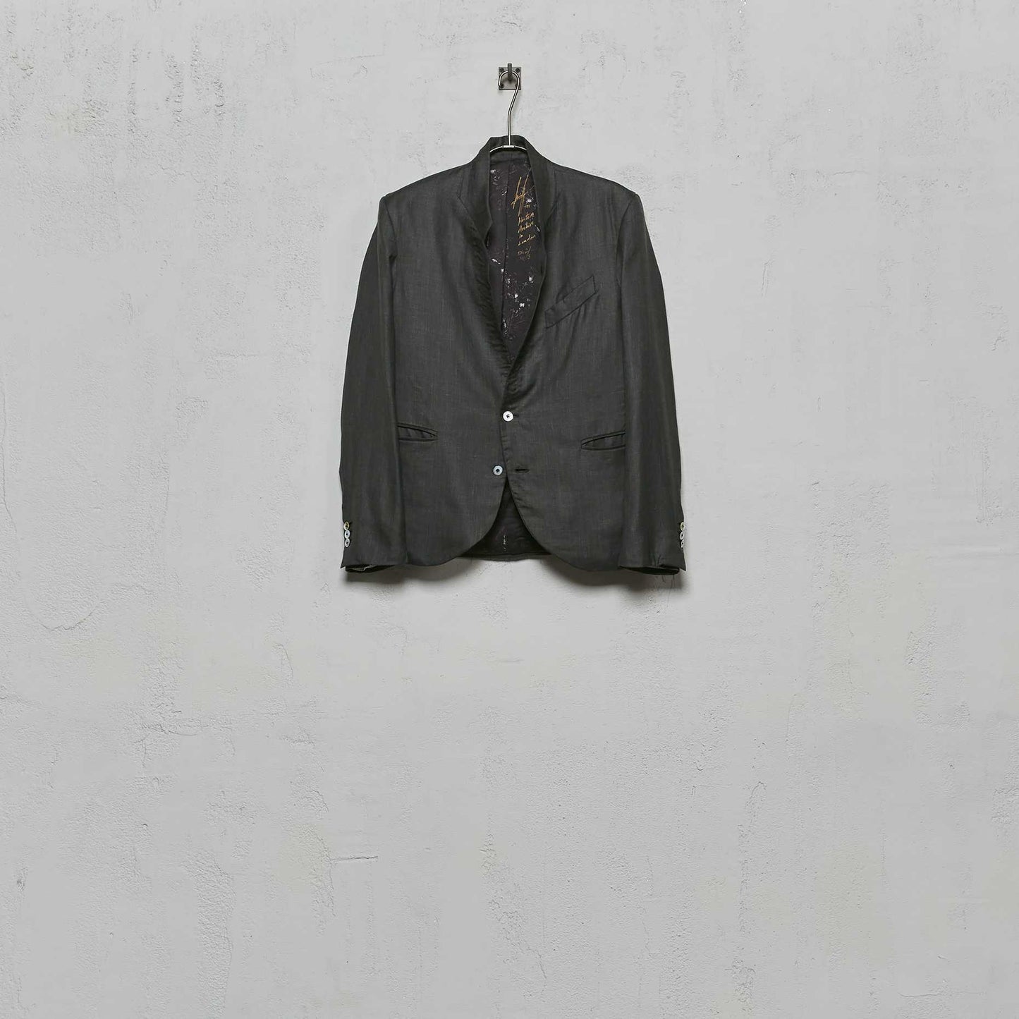 Geoffrey B. Small Men's SB Jacket in Piacenza 1733 Alashan Breeze Cashmere and Silk