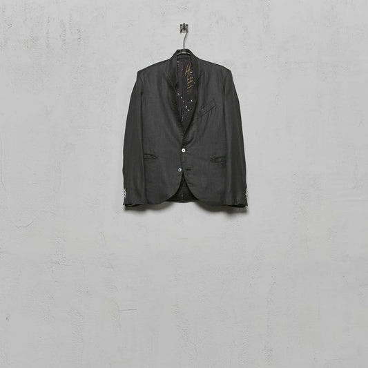 Geoffrey B. Small Men's SB Jacket in Piacenza 1733 Alashan Breeze Cashmere and Silk