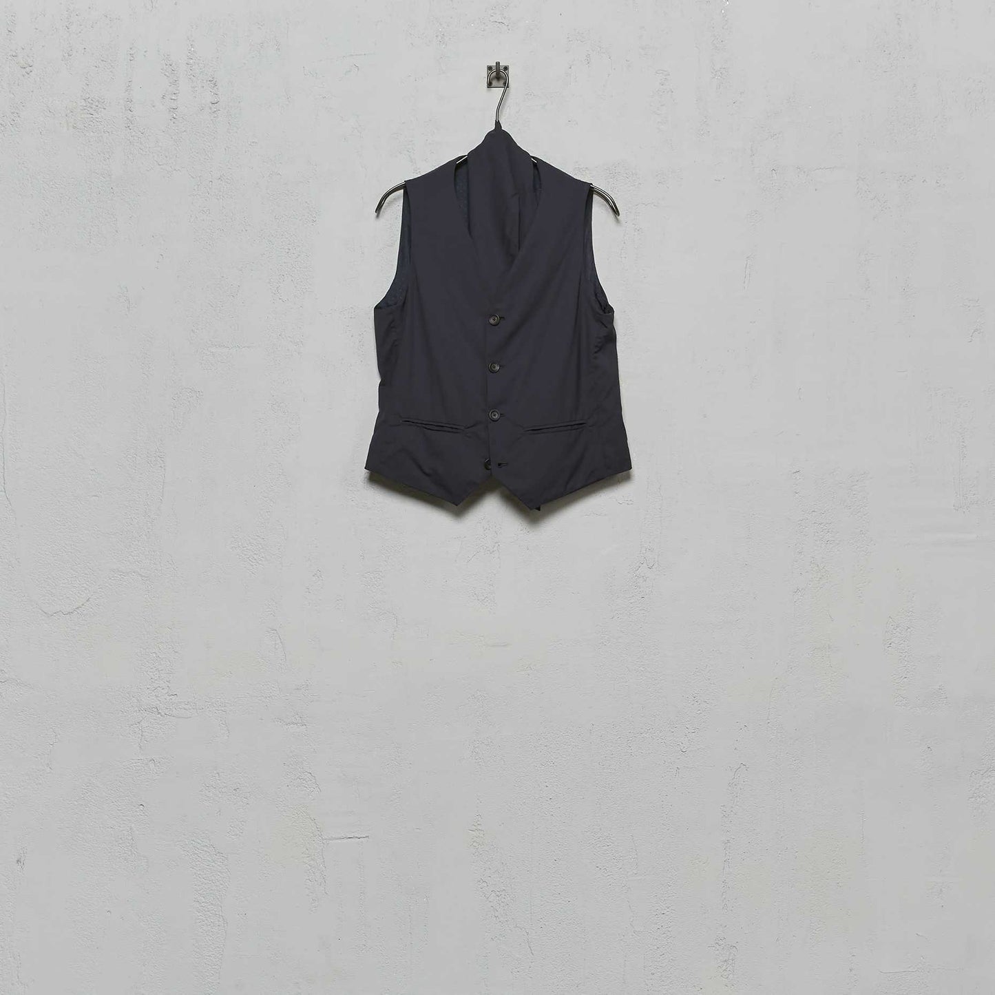 Geoffrey B. Small Men's Vest and Scarf in Piacenza 1733 'Mouliné' Wool