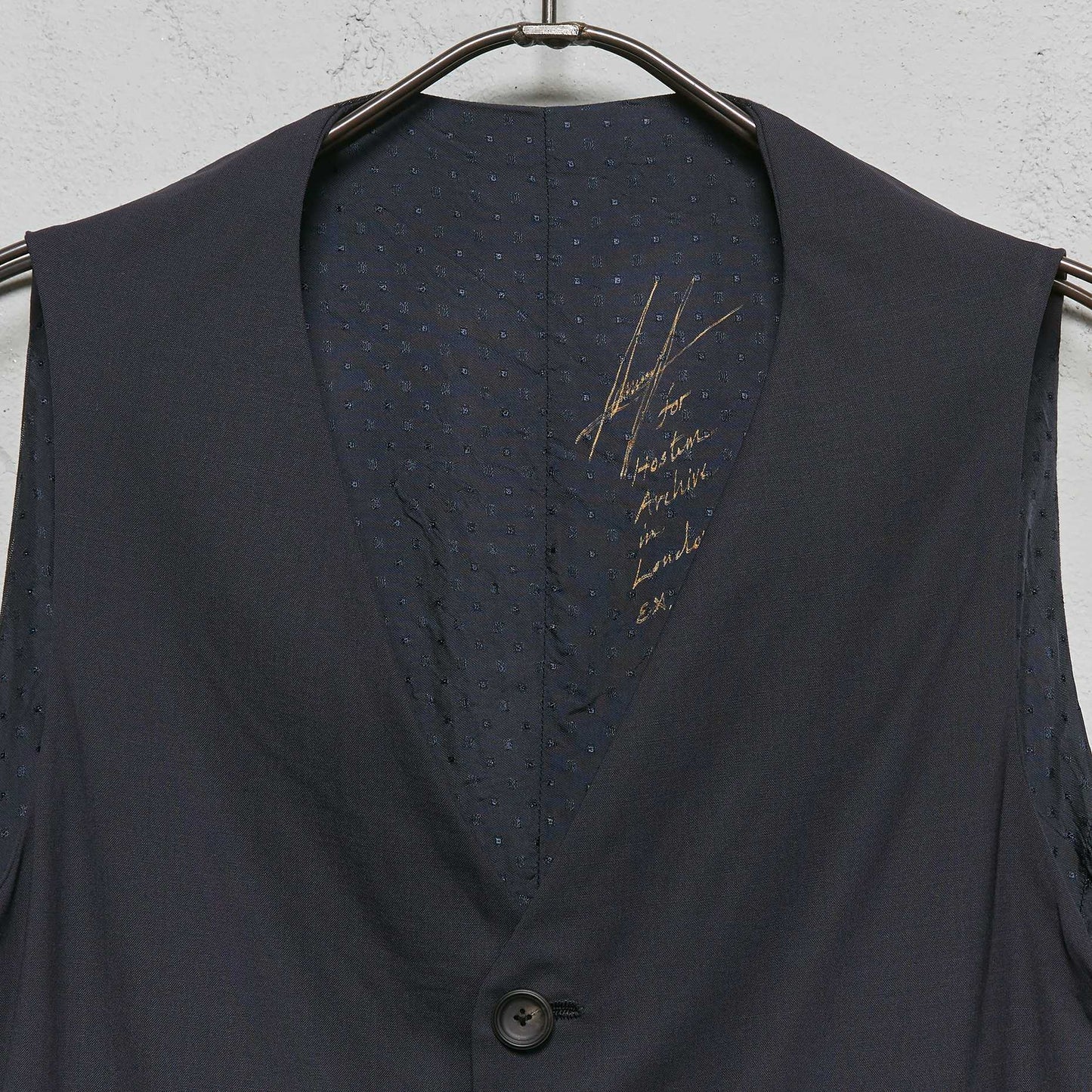 Geoffrey B. Small Men's Vest and Scarf in Piacenza 1733 'Mouliné' Wool