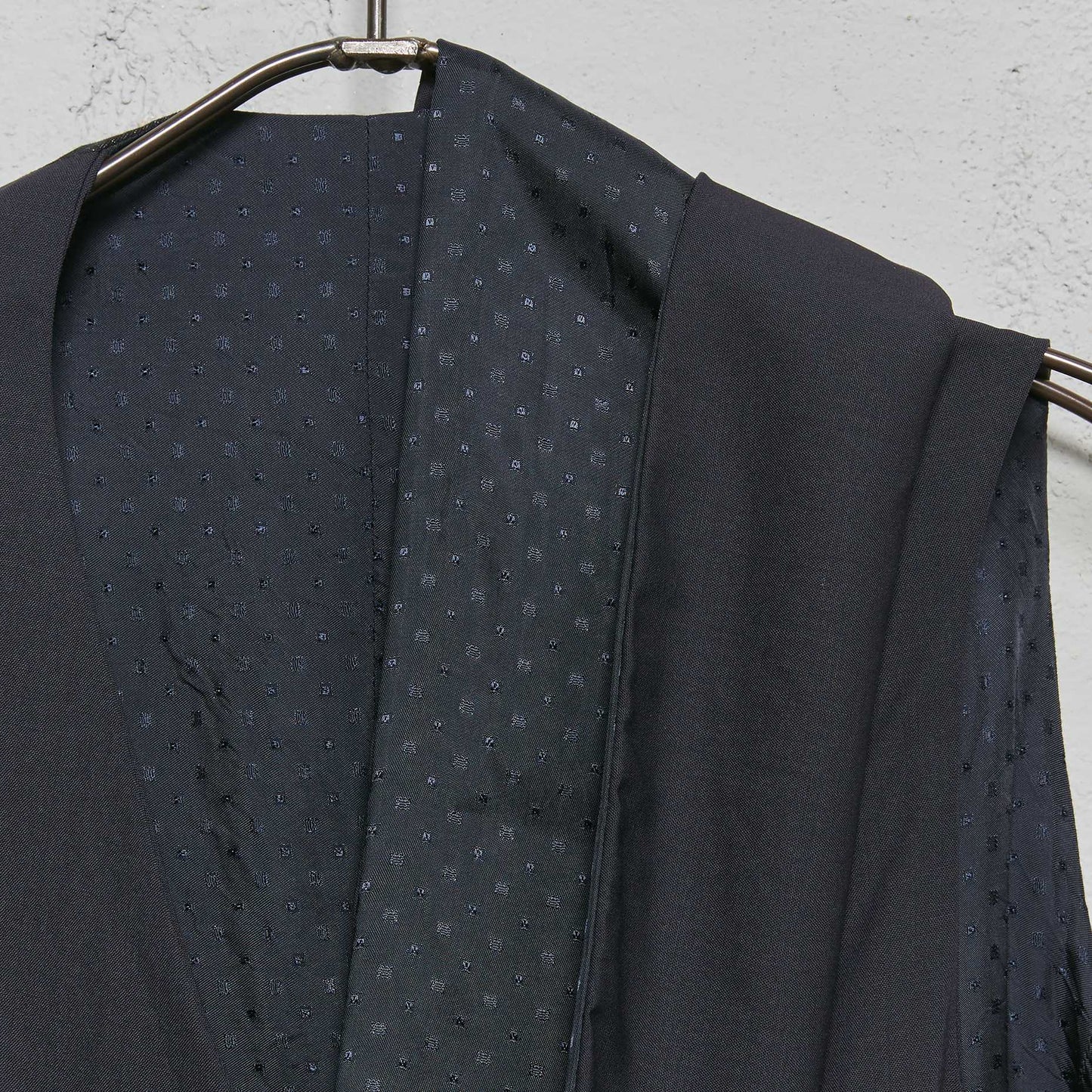 Geoffrey B. Small Men's Vest and Scarf in Piacenza 1733 'Mouliné' Wool