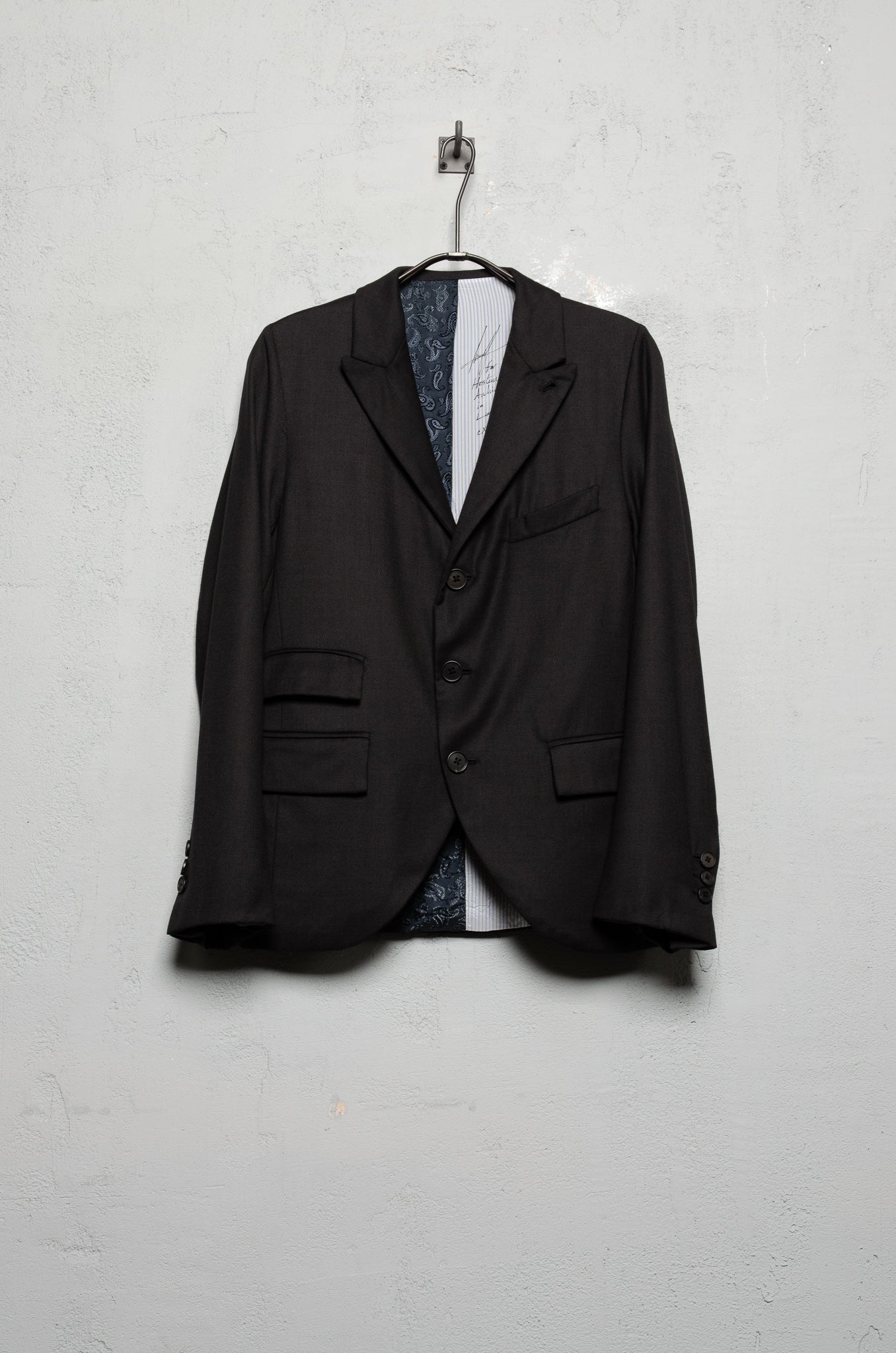 Geoffrey B. Small Men's SB Jacket in Piacenza 1733 'Sublime' Wool and Silk