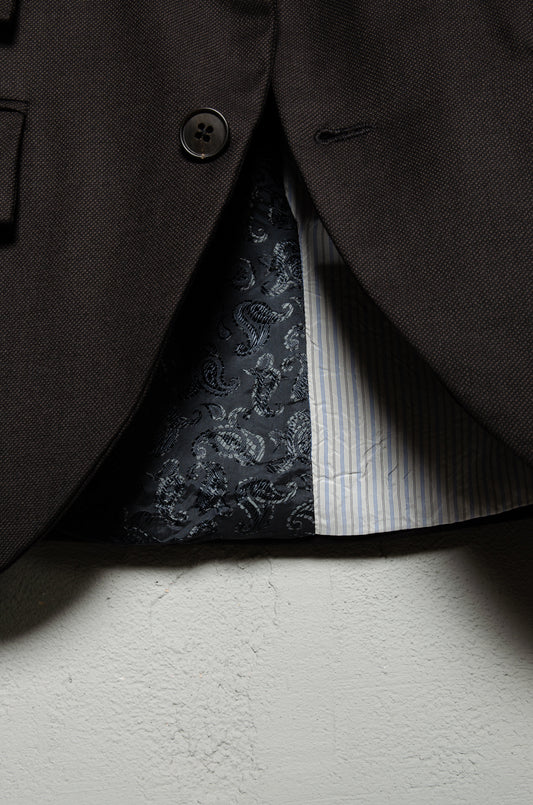 Geoffrey B. Small Men's SB Jacket in Piacenza 1733 'Sublime' Wool and Silk