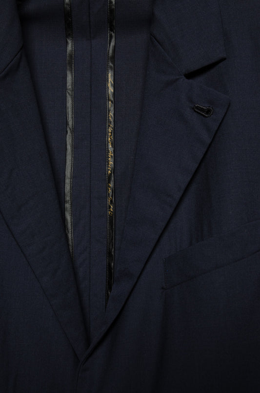 Geoffrey B. Small Men's 1910 Slim Fit Jacket in Piacenza 1733 'Mouline' Wool