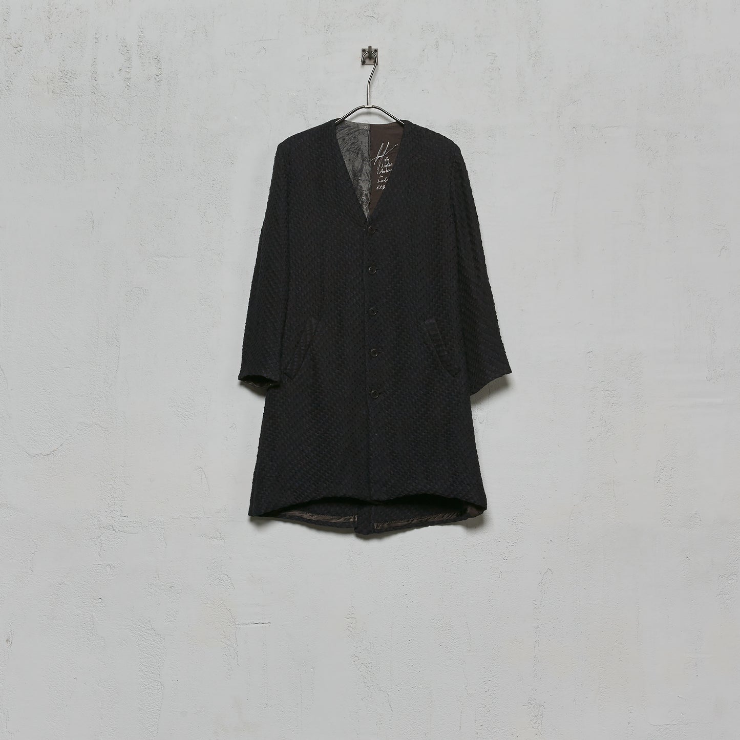 Geoffrey B. Small Women's V-Neck 5 Button Cardigan Coat in La Colombina Weave