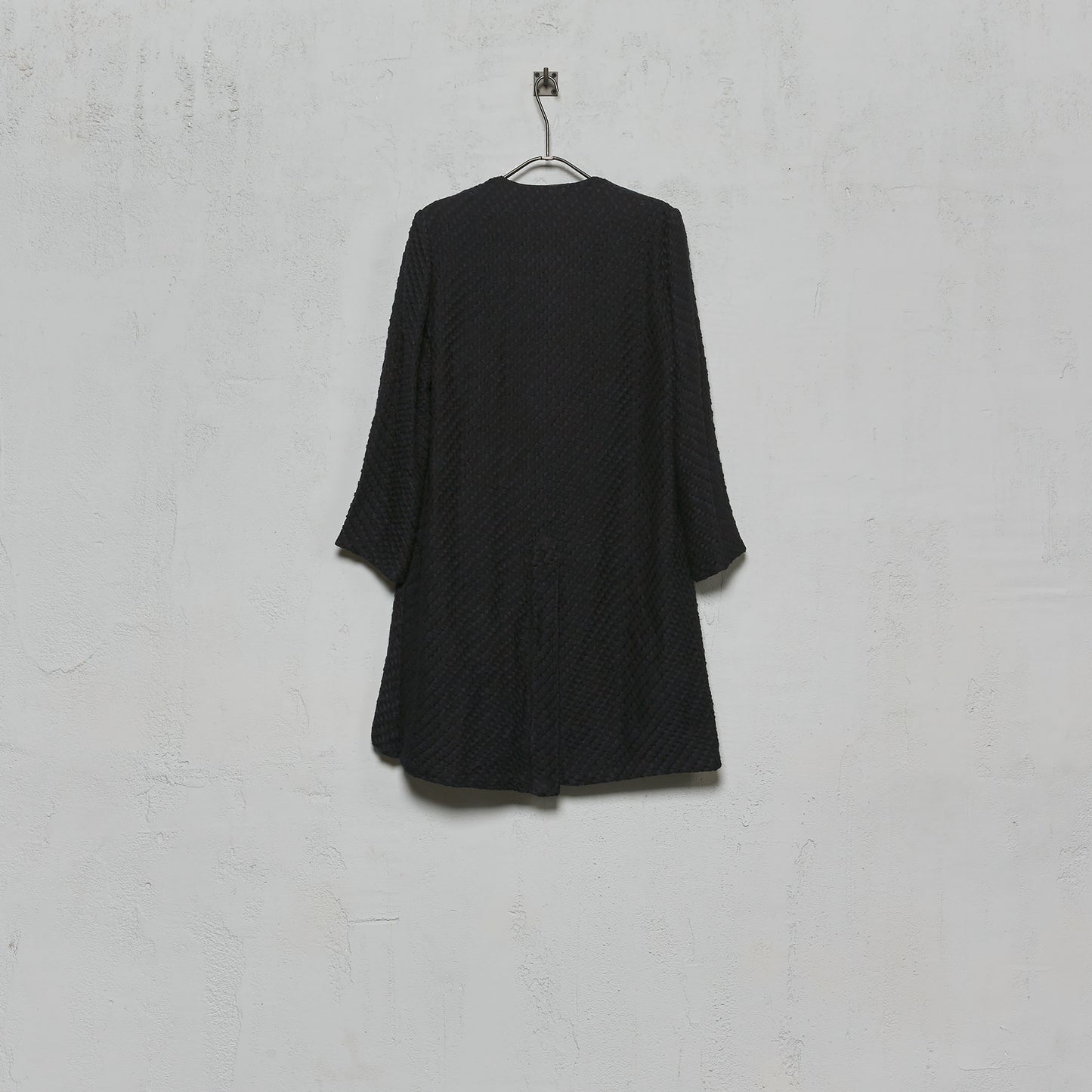 Geoffrey B. Small Women's V-Neck 5 Button Cardigan Coat in La Colombina Weave