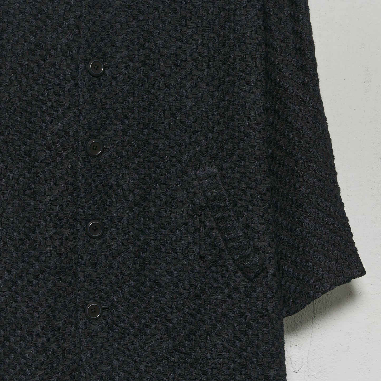 Geoffrey B. Small Women's V-Neck 5 Button Cardigan Coat in La Colombina Weave