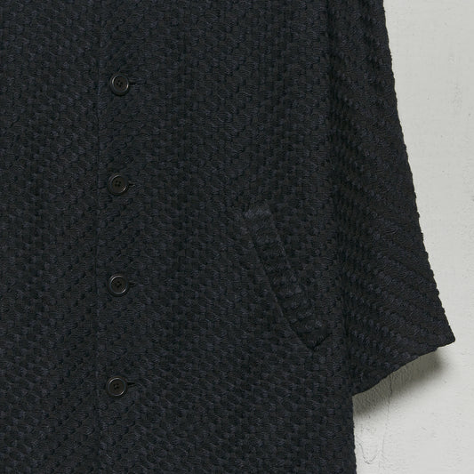 Geoffrey B. Small Women's V-Neck 5 Button Cardigan Coat in La Colombina Weave