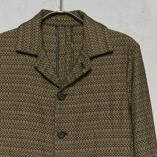 Geoffrey B. Small Women's Relaxed 5 Button Jacket in La Colombina Cotton