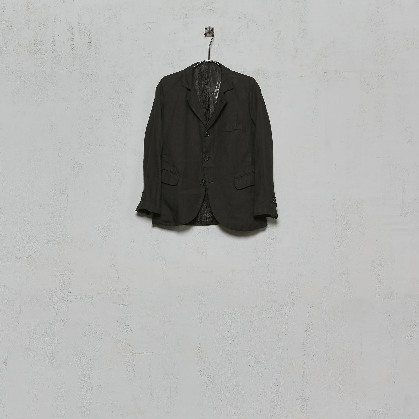 Geoffrey B. Small Women's 3 Button Jacket in Varese Handkerchief Linen