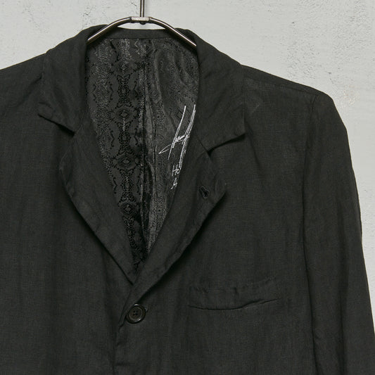 Geoffrey B. Small Women's 3 Button Jacket in Varese Handkerchief Linen