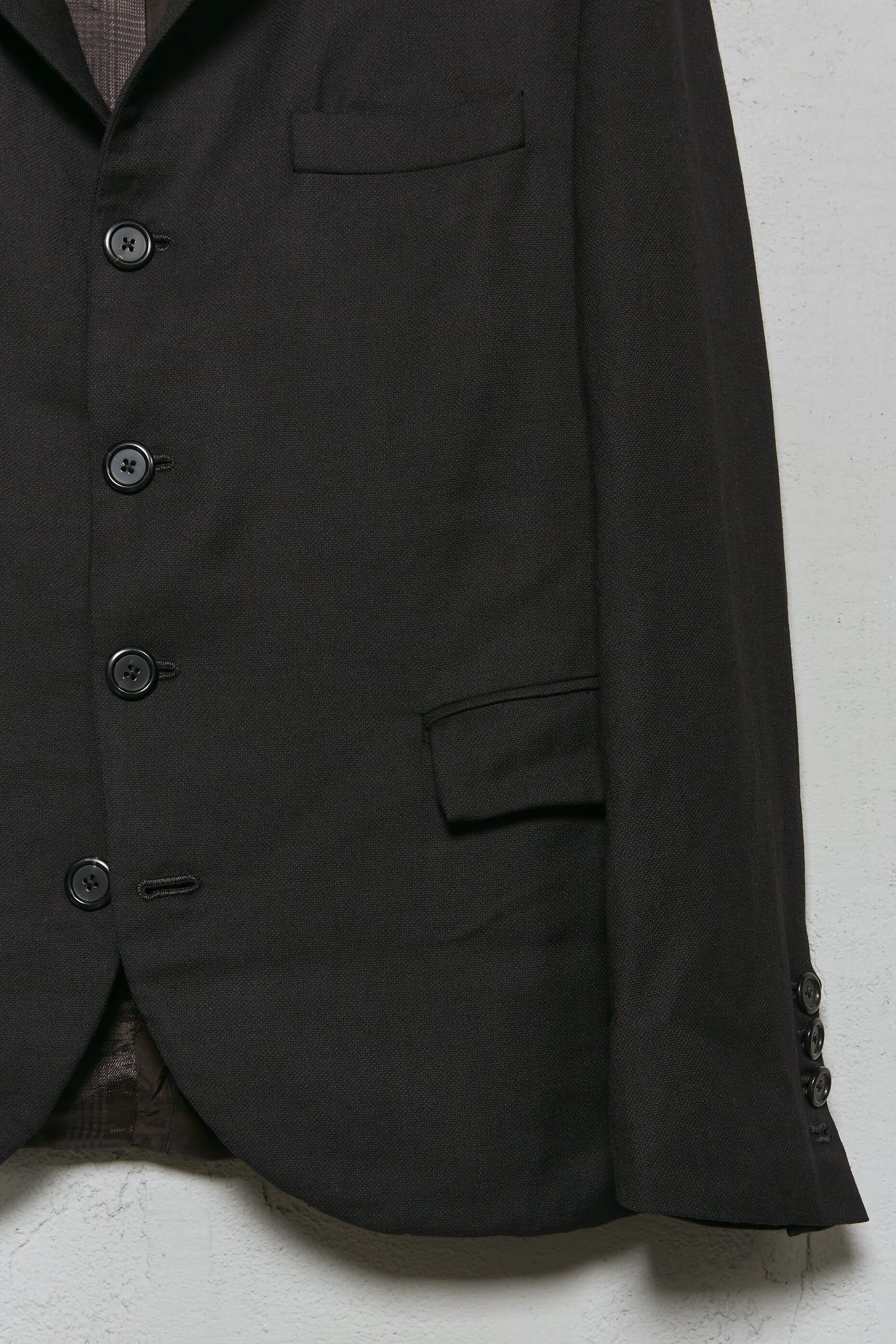 Geoffrey B. Small Mens Classic 4 Button Jacket in Piacenza 1733 'Sublime' Wool